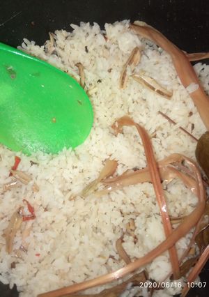 Foto resep Nasi liwet magic com