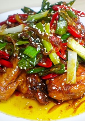 Foto resep Ayam Goreng Saus Inggris