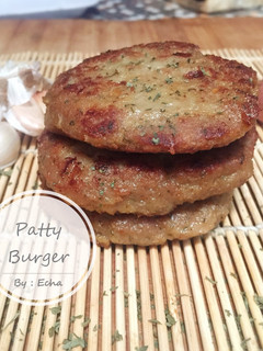 Foto resep Patty Burger Simple