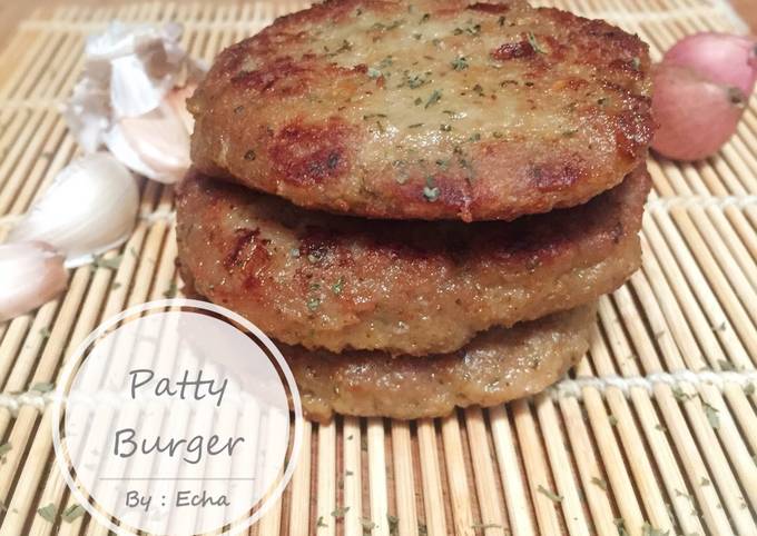 Cara Buat Patty Burger Simple Farah Quinn