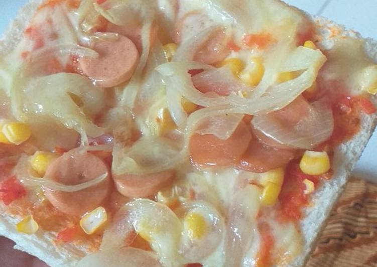 Pizza roti tawar