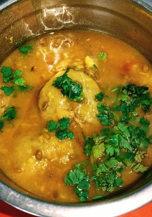 A picture of Cluster Beans Dhokli.