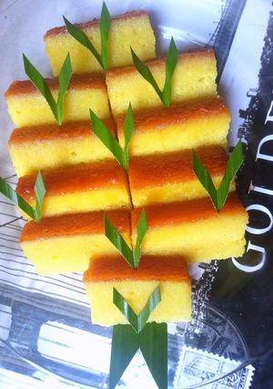 Foto resep Bingka Singkong Karamel Kukus
