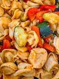 Easy Pesto Tortellini with Summer Vegetables