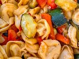 Easy Pesto Tortellini with Summer Vegetables