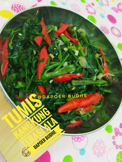 Foto resep 116. Tumis Kangkung Terasi Ala Dapoer Budhe
