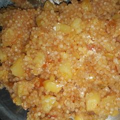 A picture of Sabudana khichdi.