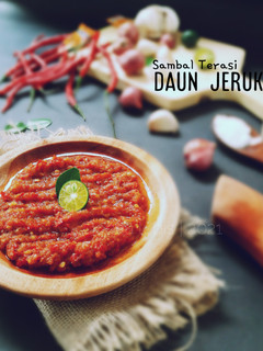 Foto resep Sambal Terasi Daun Jeruk