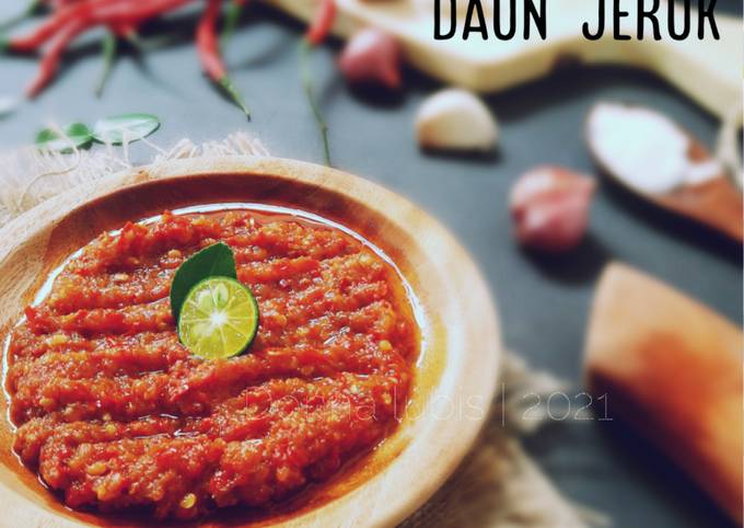 Sambal Terasi Daun Jeruk