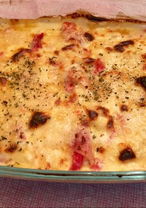 Foto principal de Palmitos rellenos gratinados