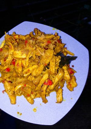 Foto resep Ayam suwir pedas gurih