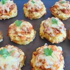 A picture of Mini Cottage Pies With Potato Nests.