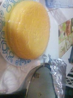 Una foto de Flan casero en olla express