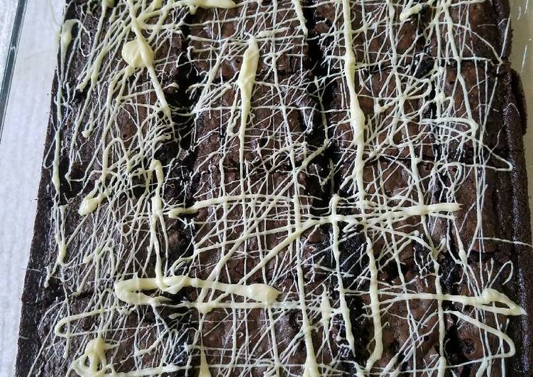 Recipe of Award-winning Easy Black & White Brownies