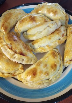 A picture of Guava & Cream Cheese Empanadas Baked.