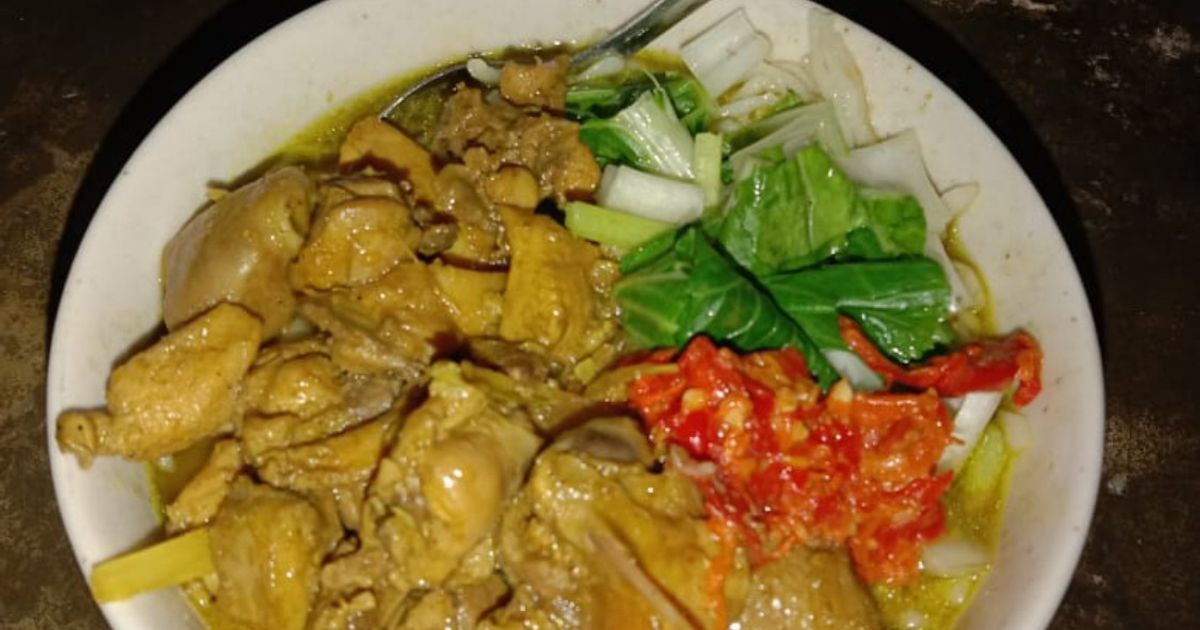 Ayam kecap (untuk mie ayam)