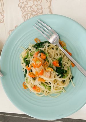 Foto resep Aglio Olio suka suka
