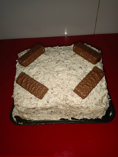 Una foto de Tarta de huesitos