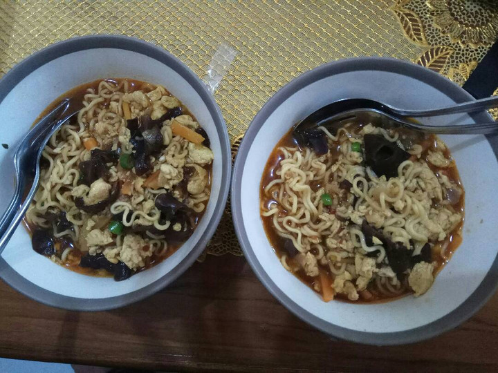 Resep Mie Rebus Ayam Jamur Gampang