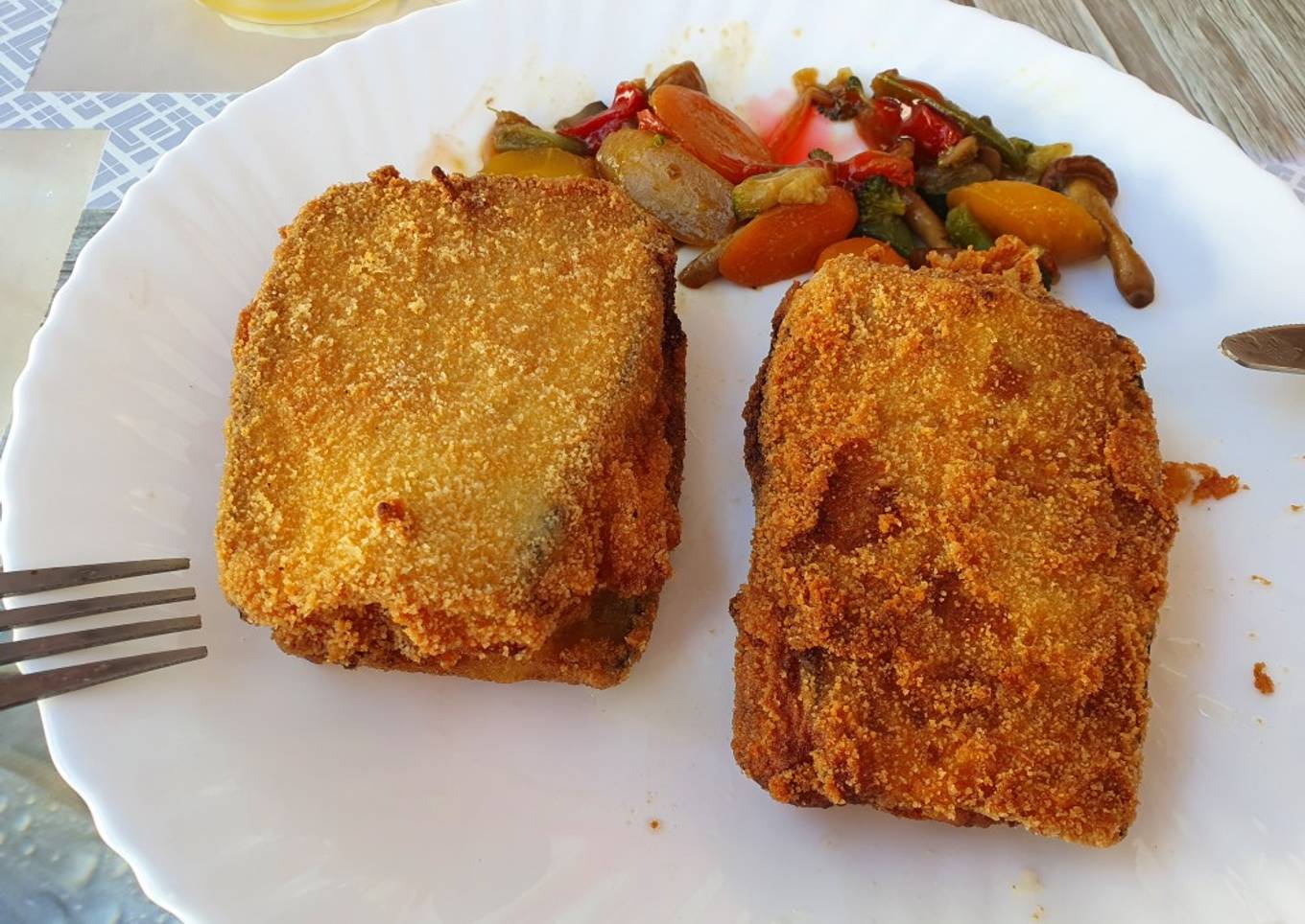 Libritos de berenjenas