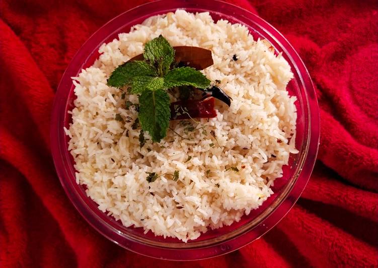 Recipe of Any-night-of-the-week Pudina Rice