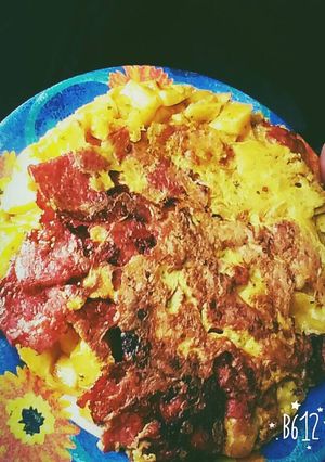 Una foto de Tortilla española con cantinpalo