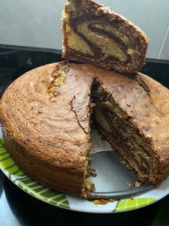 Una foto de Torta casera sin levadura