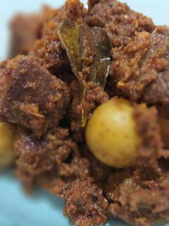 Foto resep Rendang daging kentang