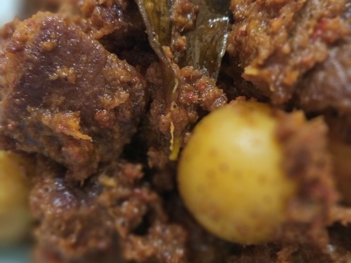 Resep Rendang daging kentang, Enak Banget