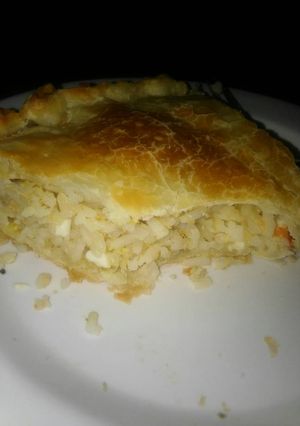 Una foto de Tarta de atún y arroz