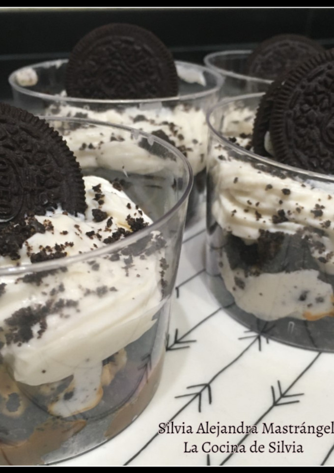 Una foto de Oreo cremoso