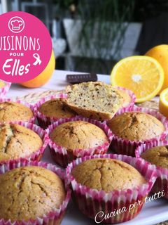Une photo de Muffins Orange et chocolat