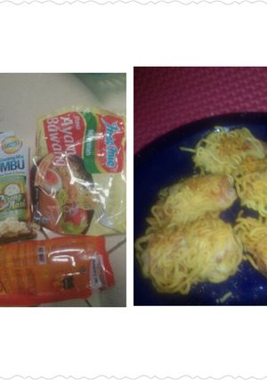 Foto resep Sosis mie kriuk (cemilan 3 bahan enak dan simpel)
