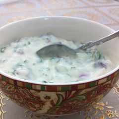 A picture of Dates Raita.