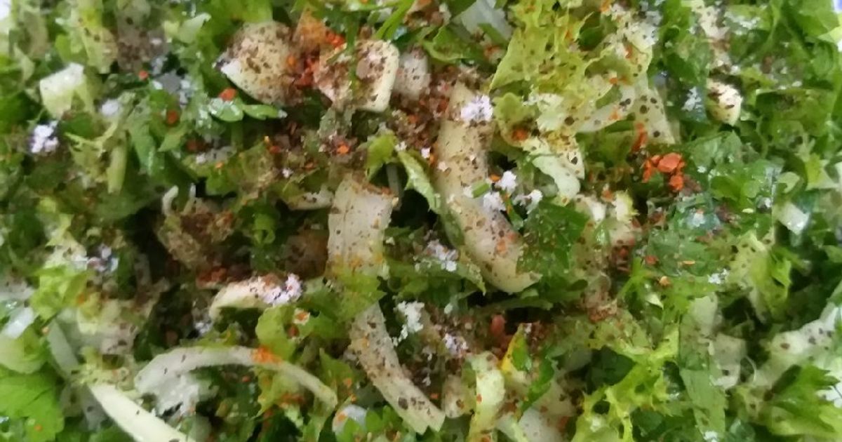 طريقة عمل بيواظ....نوع من أنواع السلطه بجانب المشاوي من نسيم البحر🌊 ...