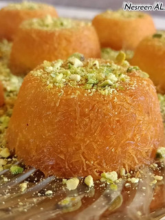 صورة لوصفة كاب كنافة بالقشطة