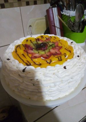 Una foto de Pastel de frutas