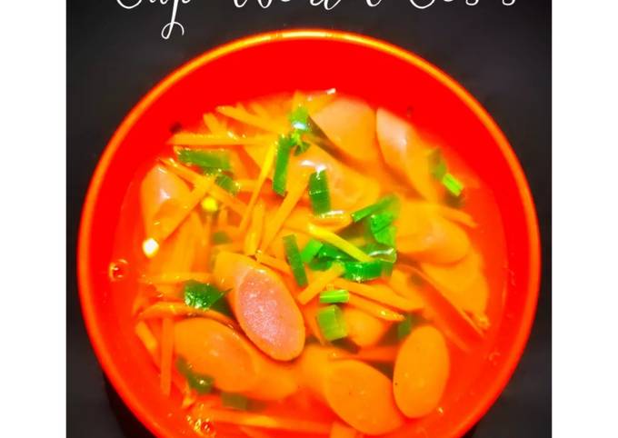 Bagaimana Menyiapkan Sup Wortel Sosis Sehat Simpel nan Praktis #461²⁷ Anti Gagal