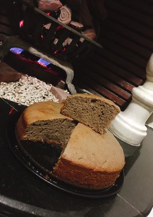 عکسی از دستور کیک آرد سنگک