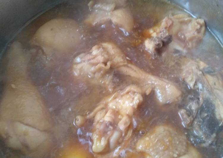 Cara Membuat 17.Ayam + Telor Bacem Ndeso Anti Ribet!