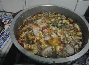 Una foto de Buseca