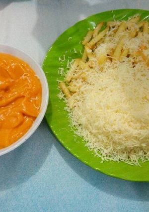 Foto resep Saus keju ala "pabrik kayakeju" 😋