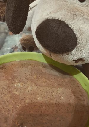 A picture of Chocolate wheat porridge.