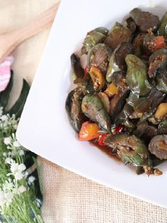 Foto resep Terong onseng kecap manis