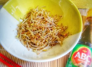 Foto resep Sukju Namul (Korean Mung Bean Sprout Salad)