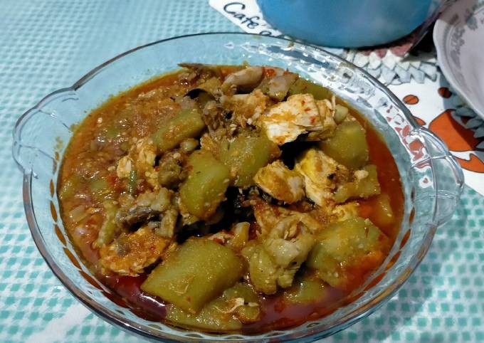 Resep Rica Ayam Terong oleh Intan Purnama Sari - Cookpad