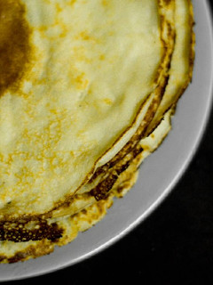 Una foto de Crepes dulces