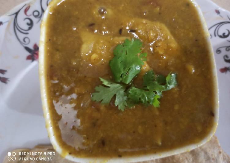 Simple Way to Cook Ultimate Dal dhokli