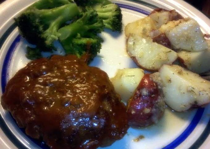 Simple Way to Prepare Perfect Easy Salisbury Steak