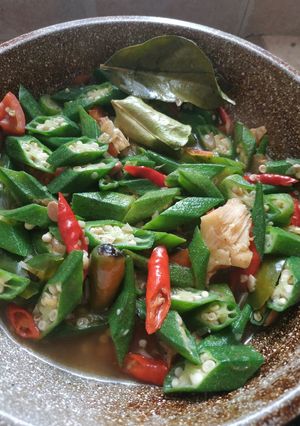 Foto resep Okra tumis tauco